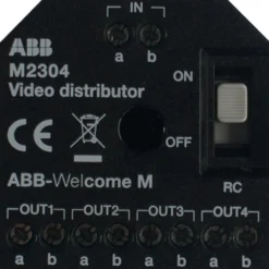 ABB-Welcome fordeler til video-svartelefoner, M2304-02
