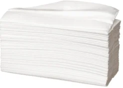 Abena Care-Ness håndklædeark, 2-lags, hvid, 31 x 23 cm
