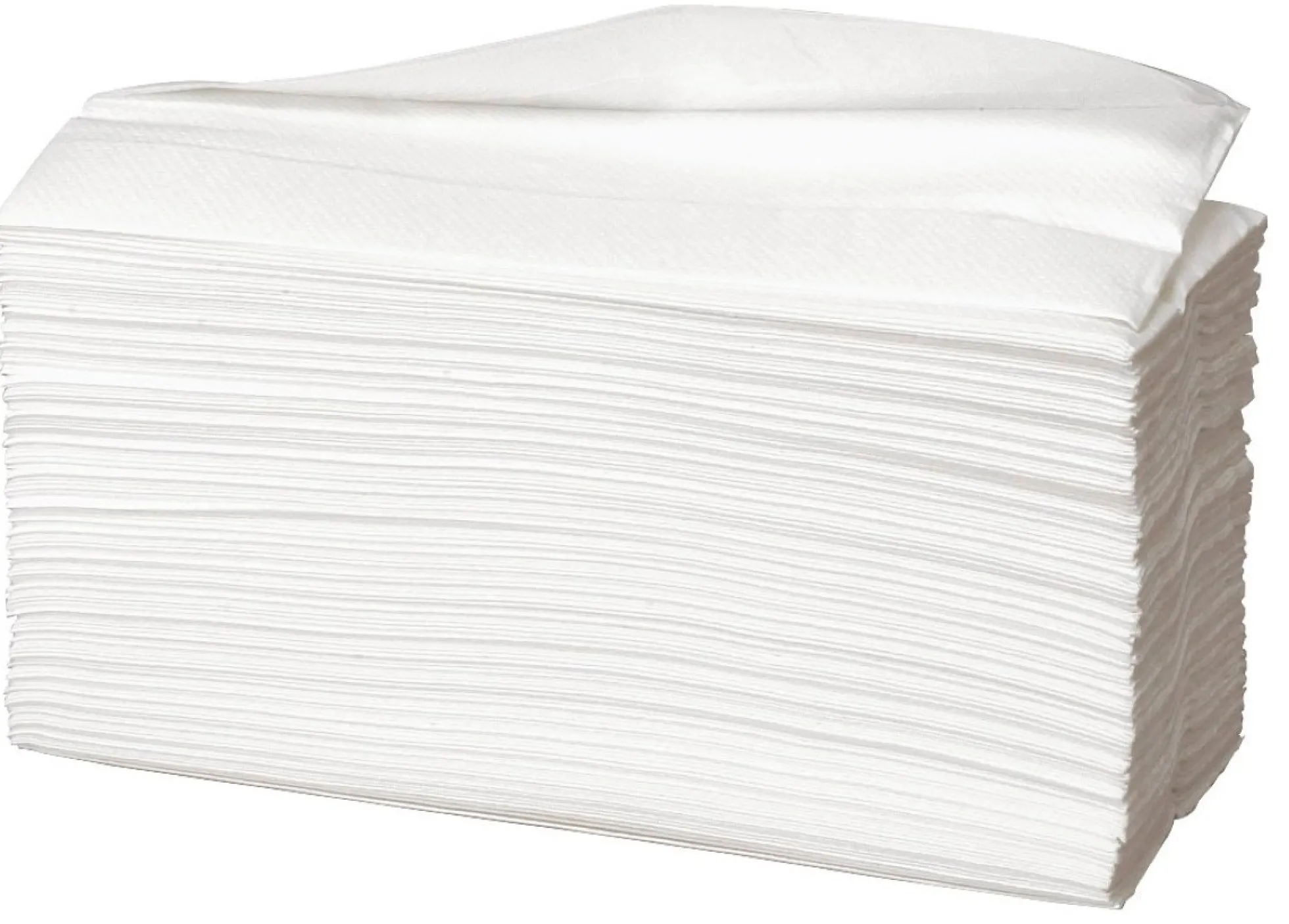 Abena Care-Ness håndklædeark, 2-lags, hvid, 31 x 23 cm