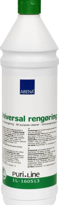 Abena Puri-Line universalrengøring, med parfume, 1 liter