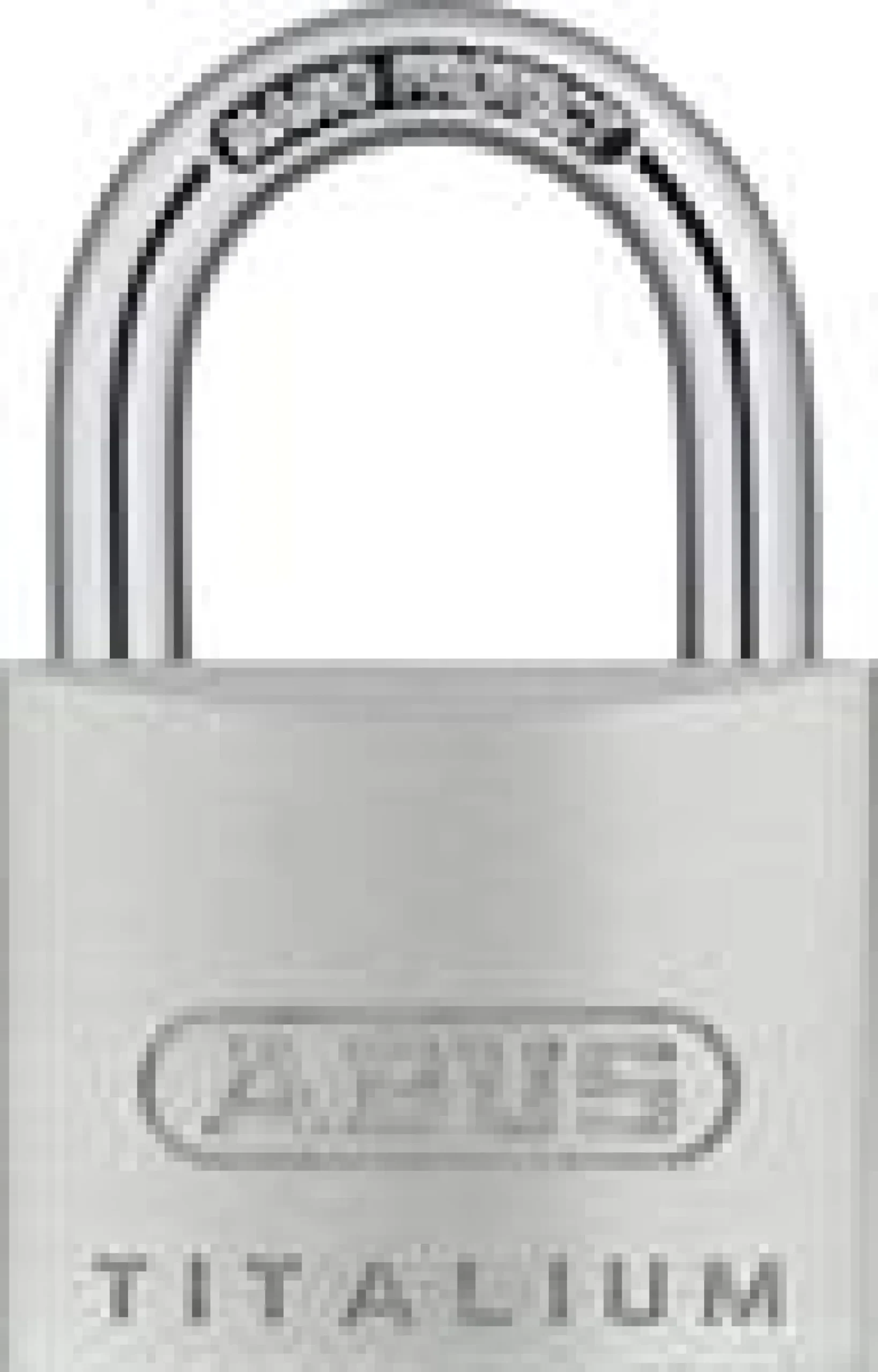 Abus hængelås 64TI/40, gruppe 6414, enslukkende