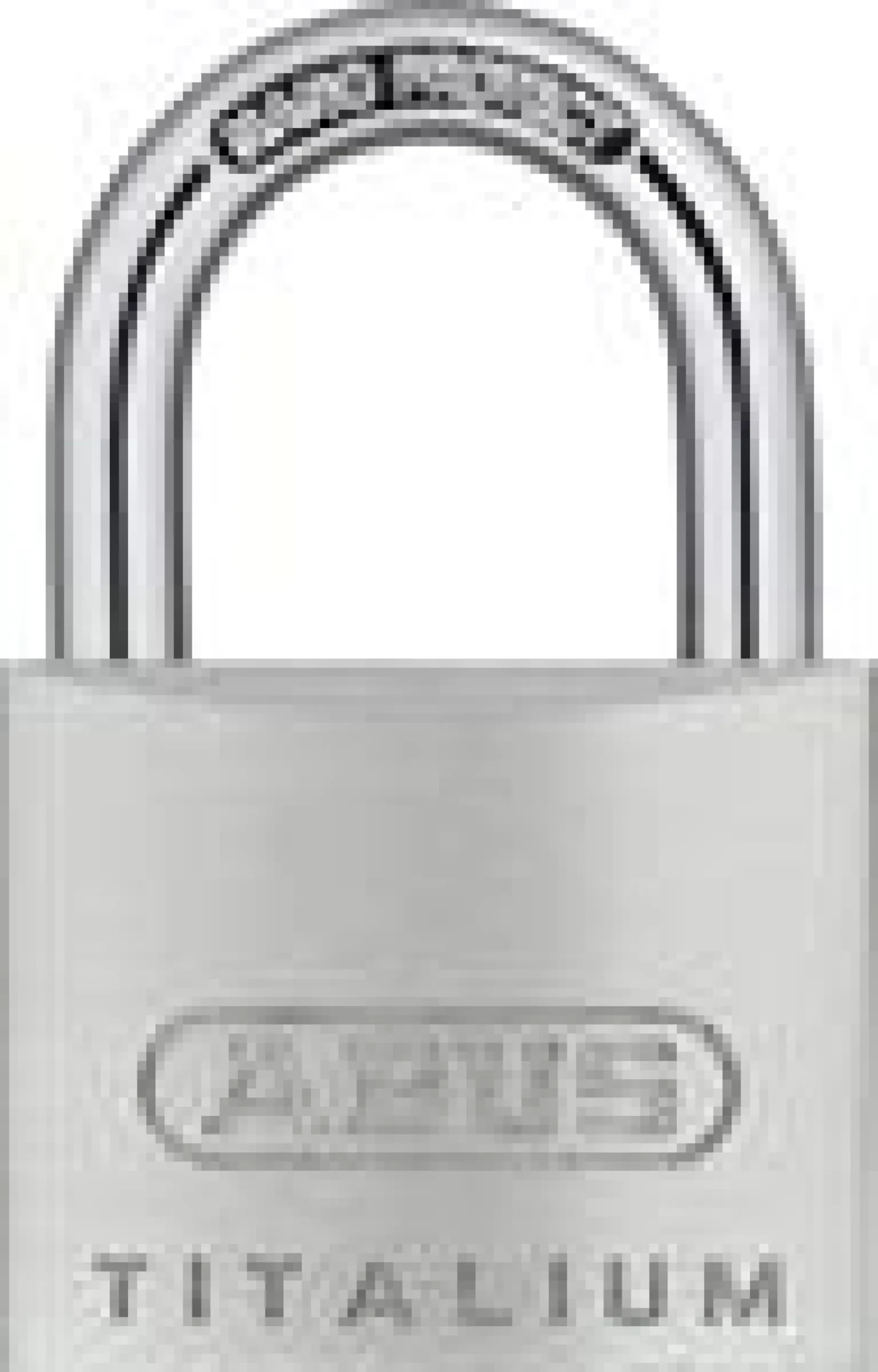 Abus hængelås 64TI/30, gruppe 6311, enslukkende