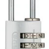 Abus Kodehængelås 145/20, sølv
