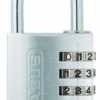 Abus kodehængelås 145/40, sølv, blister