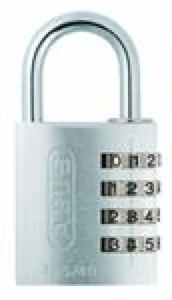 Abus kodehængelås 145/40, sølv, blister
