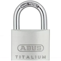 ABUS Titalium hængelås 64TI/50, enslukkende 6513