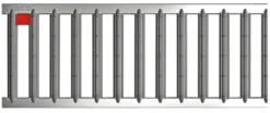 ACO – SELF/HexaLine galvaniseret spalterist, 1 meter, A15