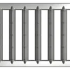 ACO SELF 1000 mm rustfri spalterist, 1,5 t