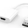 Active Displayport adapter 1.2, DP male til HDMI female, hvid, opløsning 4096x2160, understøtter 4K*2K@30Hz