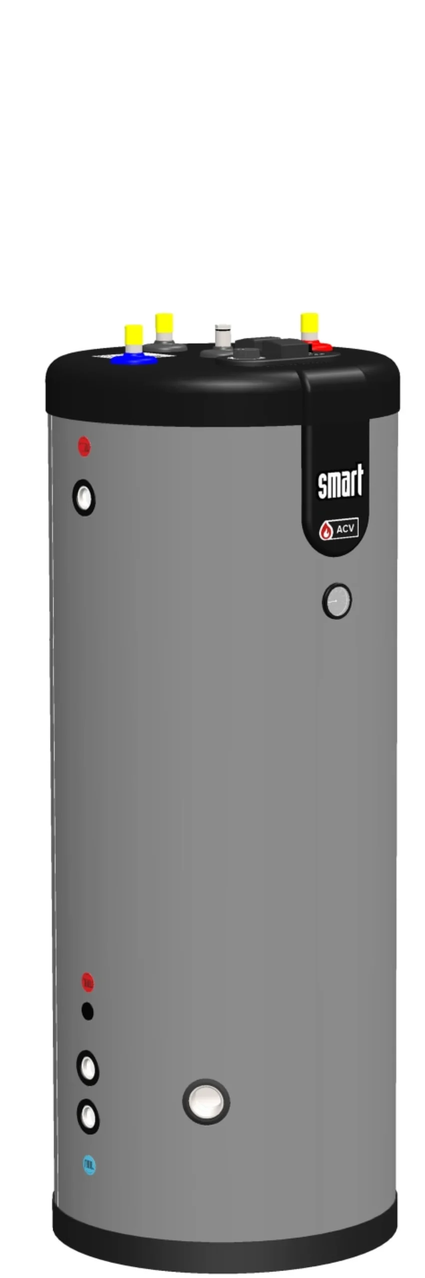 ACV Smart E Plus 210 varmtvandsbeholder til centralvarme/varmepumpe