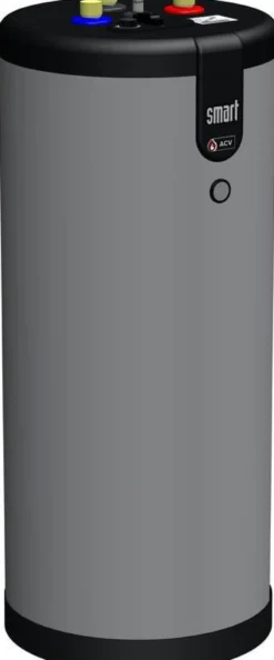 ACV SMART 320 varmtvandsbeholder, malet/rustfrit stål, 318 ltr, til centralvarme, grå