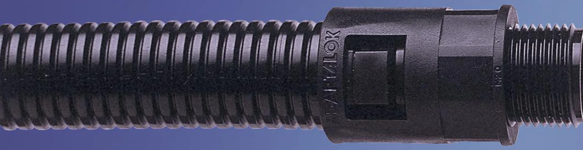 Adaptaflex Slangekobling, 28 mm slange, M25 gevind, sort