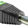adapter DC 5.5 x 2.5 mm male > terminal block 2 pin