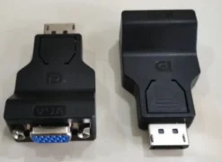Adapter, DisplayPort (male) to VGA (female)
