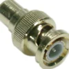 Adapter phono (RCA) han til BNC han, guldpletteret - DELTACO