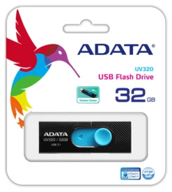 ADATA UV320 32GB Sort/Blå USB3.1