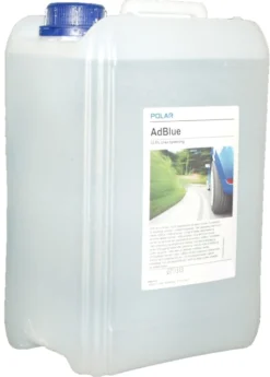 AdBlue, 5 liter med 45 mm kapsel og påfyldningsslange