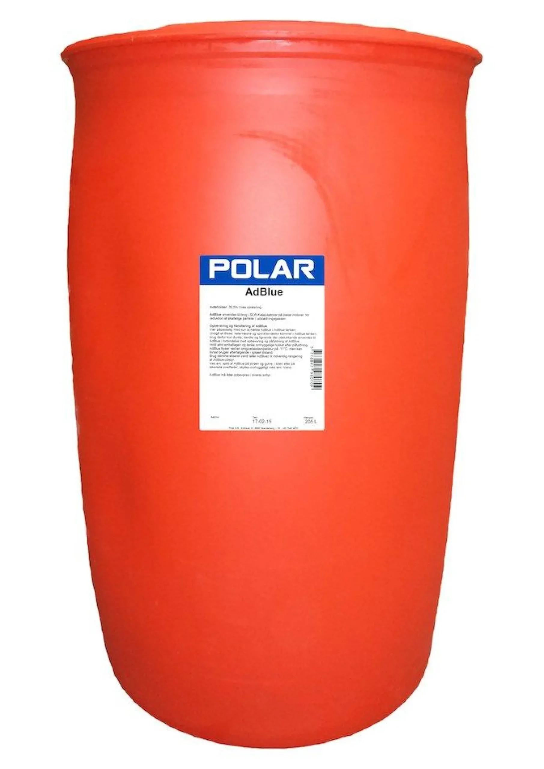 AdBlue, 205 liter med påfyldningsslange