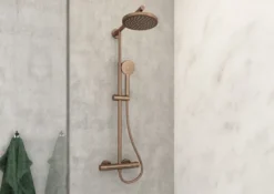 ADORA Infigo L 200 mm brusesæt, Rose Gold (børstet)