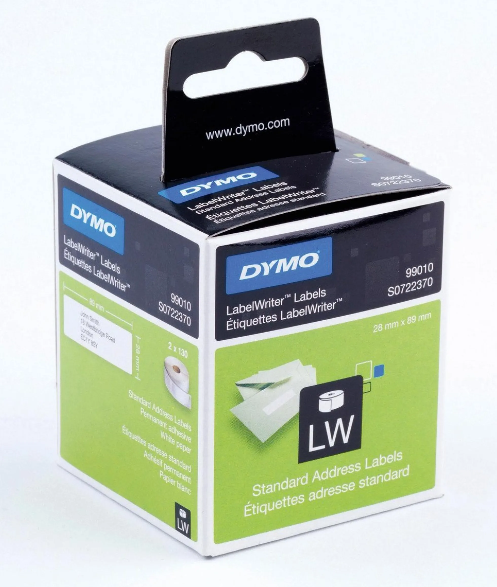Adresseetiketter DYMO 28x89mm 2x130