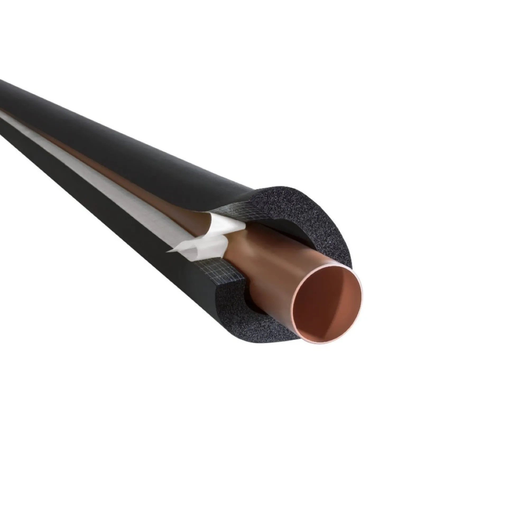 Af armaflex-4-022-a, selvklæbende isolering med lukkede celler, 2 m - 2 meter