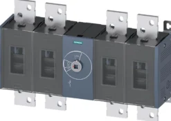 Afbryder 1600A, 5, 4P frontbetj. center - Siemens