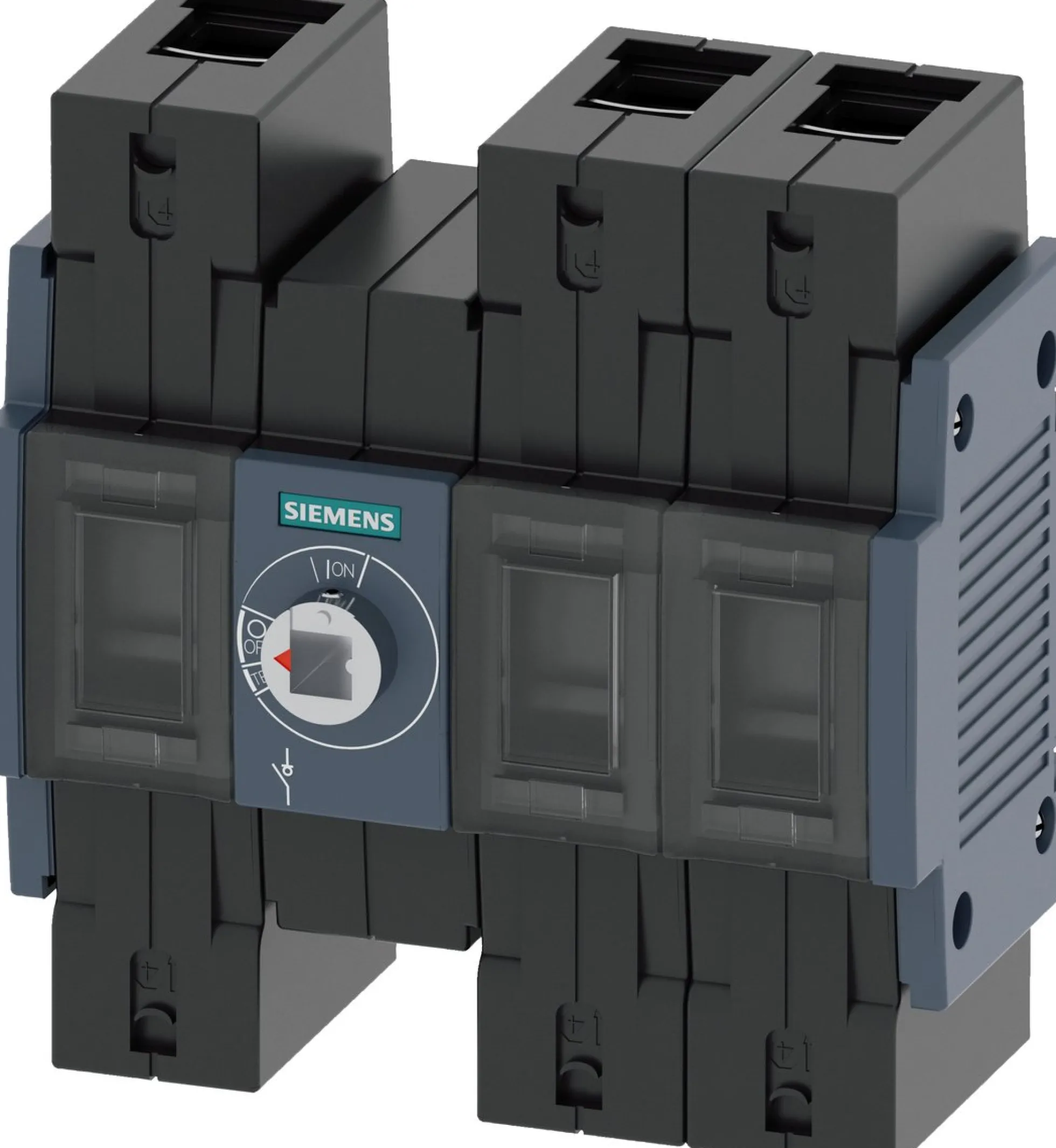 Afbryder 160A, 2, 3P frontbetj center boks - Siemens