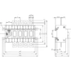 Afbryder 125A, 2, 4P, frontbetjening, venstre, flad terminal - Siemens