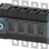 Afbryder 160A, 4P, frontbetjening, venstre - Siemens