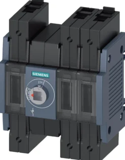 Afbryder 16A, 3P, frontbetjent, center - Siemens