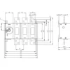 Afbryder 1250A, 5, 3P, frontbetjent, venstre - Siemens