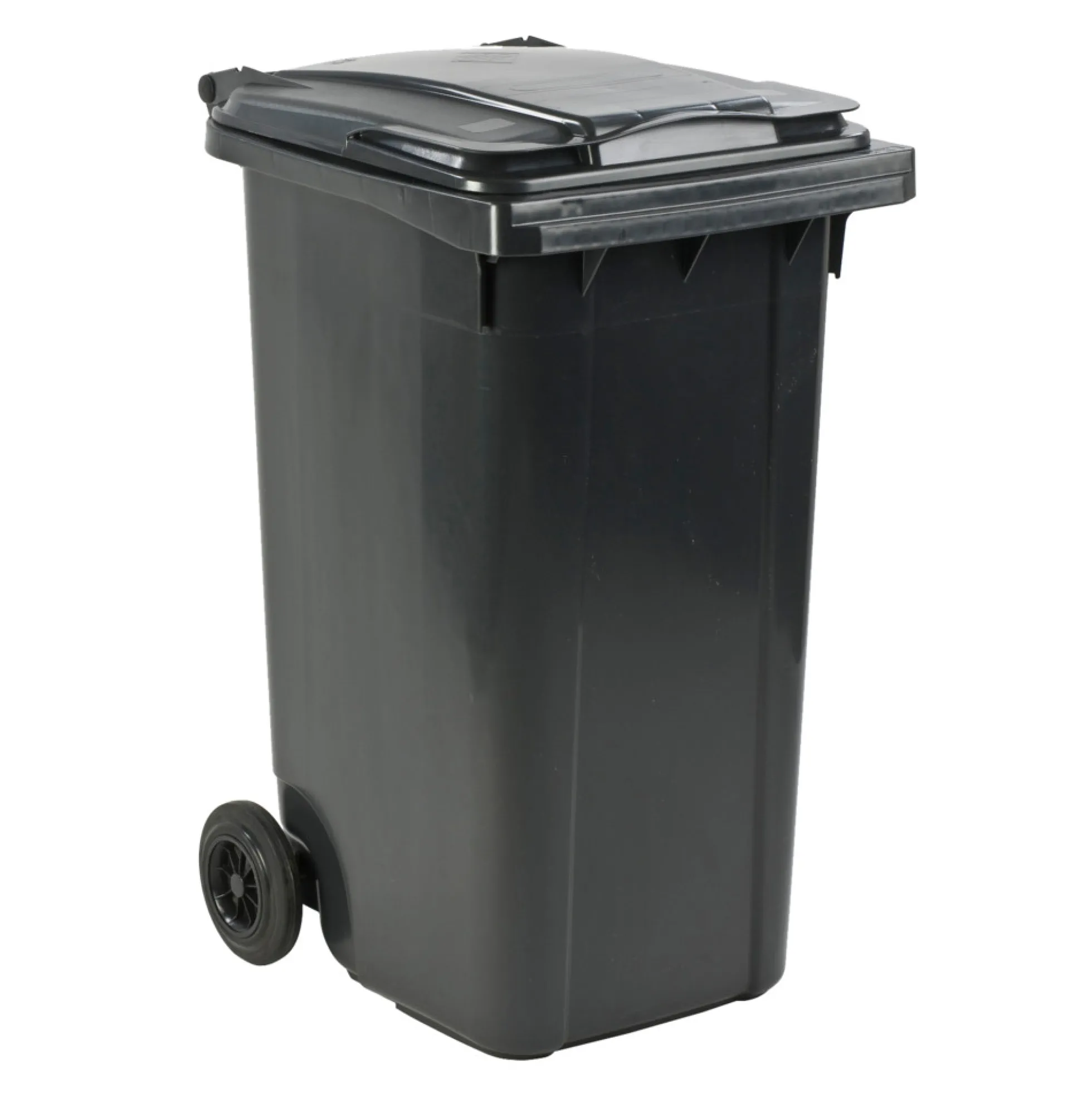 Affaldscontainer UV-resistent, 240l, grå plast - ABENA