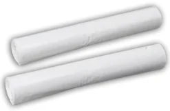 Affaldssække plastik, hvid 700x1100mm Luxus, 10 stk/rulle - Antalis