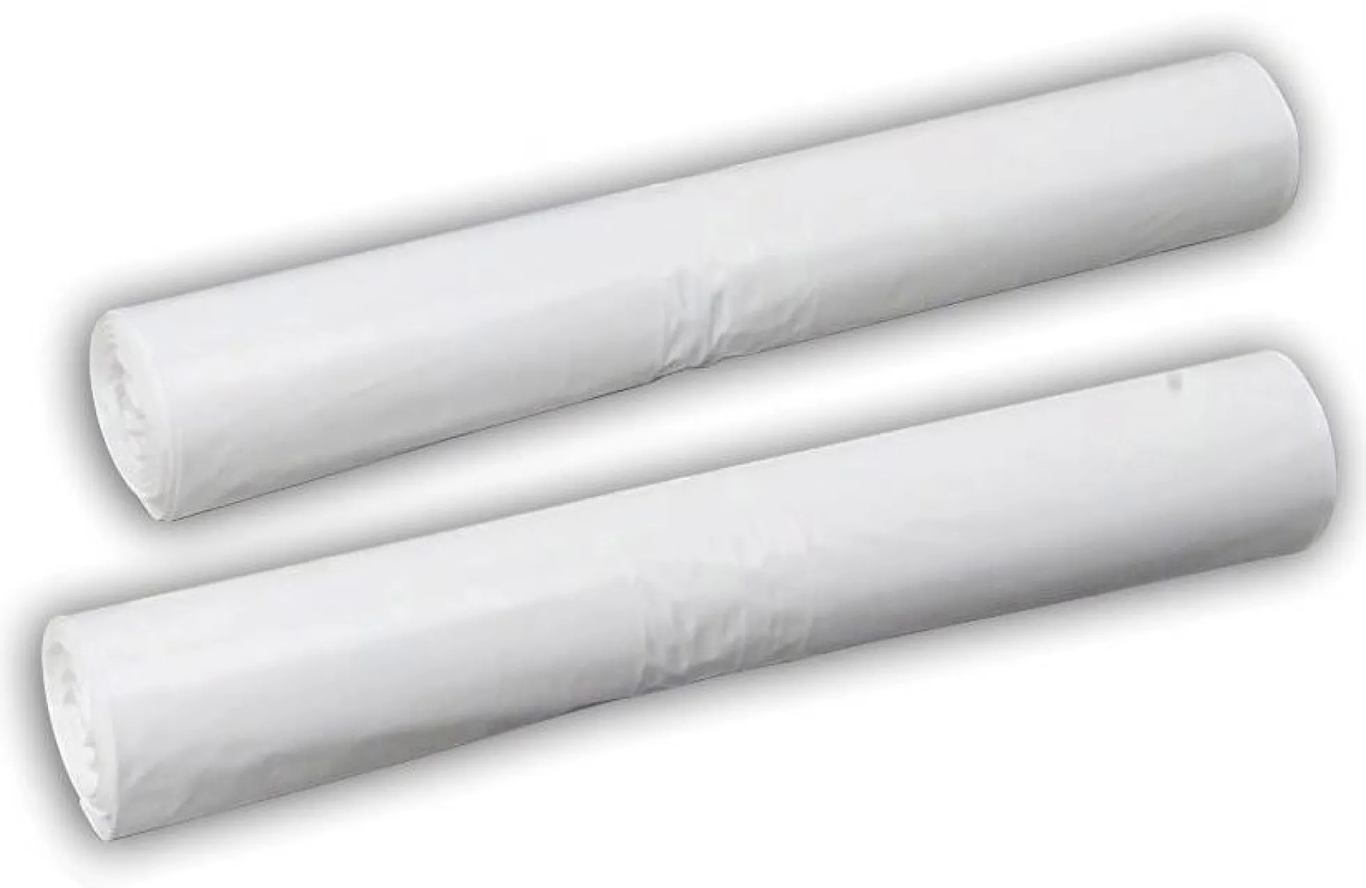 Affaldssække plastik, hvid 700x1100mm Luxus, 10 stk/rulle - Antalis
