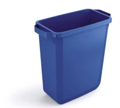 Affaldsspand Durabin, 60L, rektangulær, blå