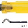 Afgrater sæt 1 m/3 knive E100-E200-E300