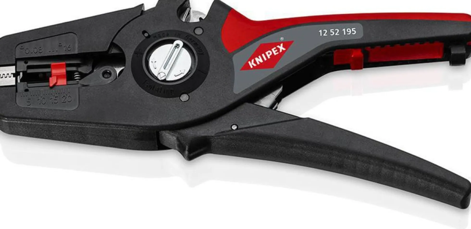 Afisoleringstang PreciStrip16, 0,08-16 mm², 190 mm - KNIPEX