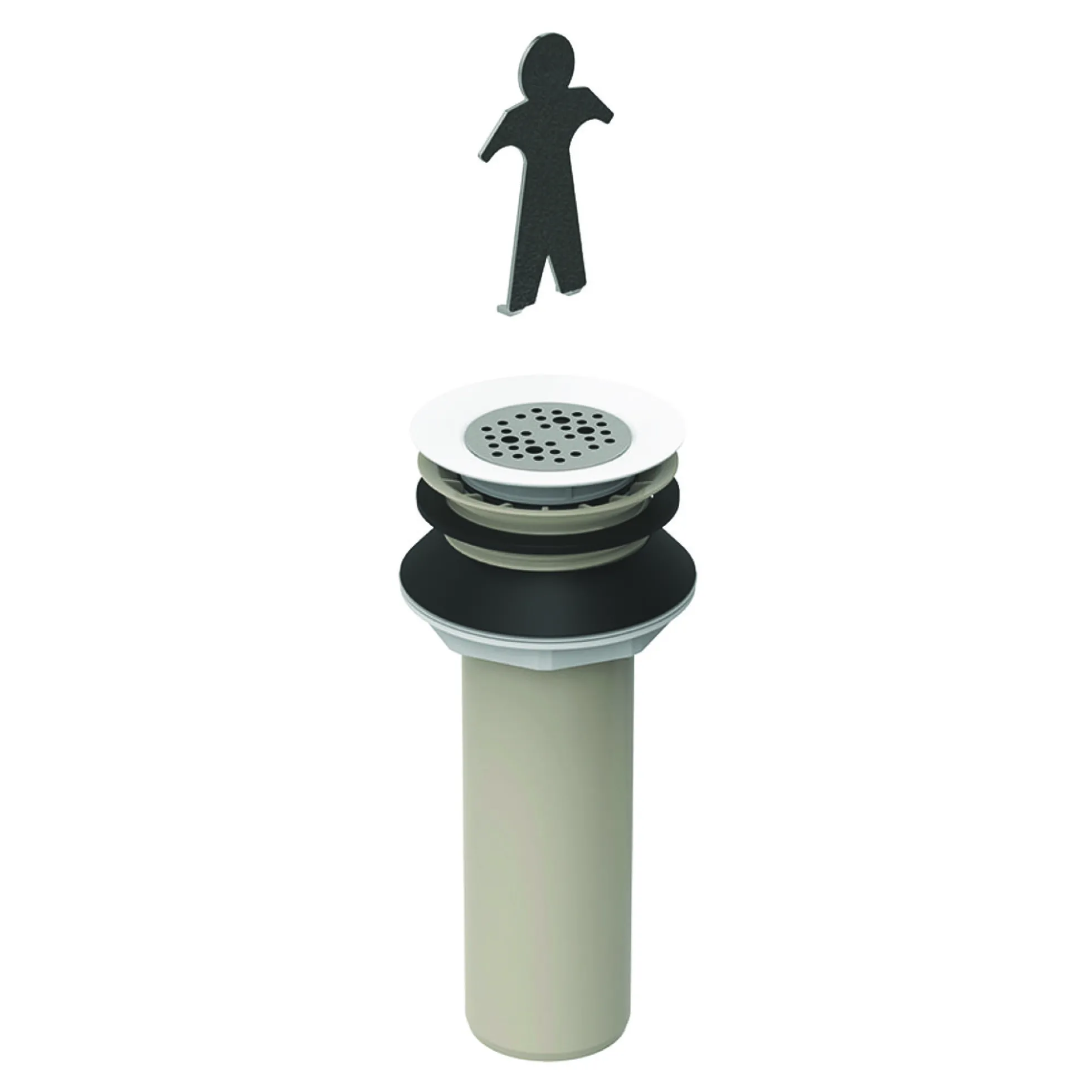 Afløbsgarniture til vandfrie urinaler, 50mm - Geberit