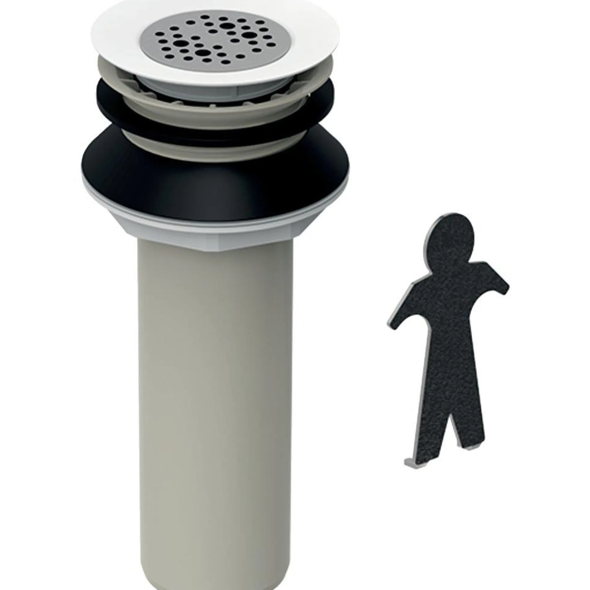 Afløbsgarniture til vandfrie urinaler, 50mm - Geberit