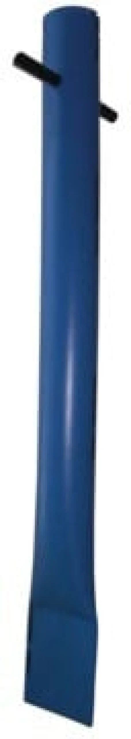 Afmærkningspæl, 135 cm, blå, plast, med håndtag, Ø11 cm