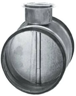 Afspærringsspjæld Safe, Ø80 mm - Lindab