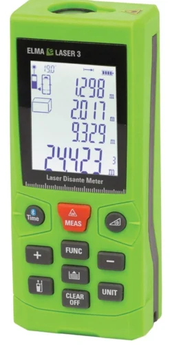 Afstandsmåler laser Elma Laser 3, 80 meter