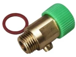Aftapningsventil m. PVC-greb - 1/4"