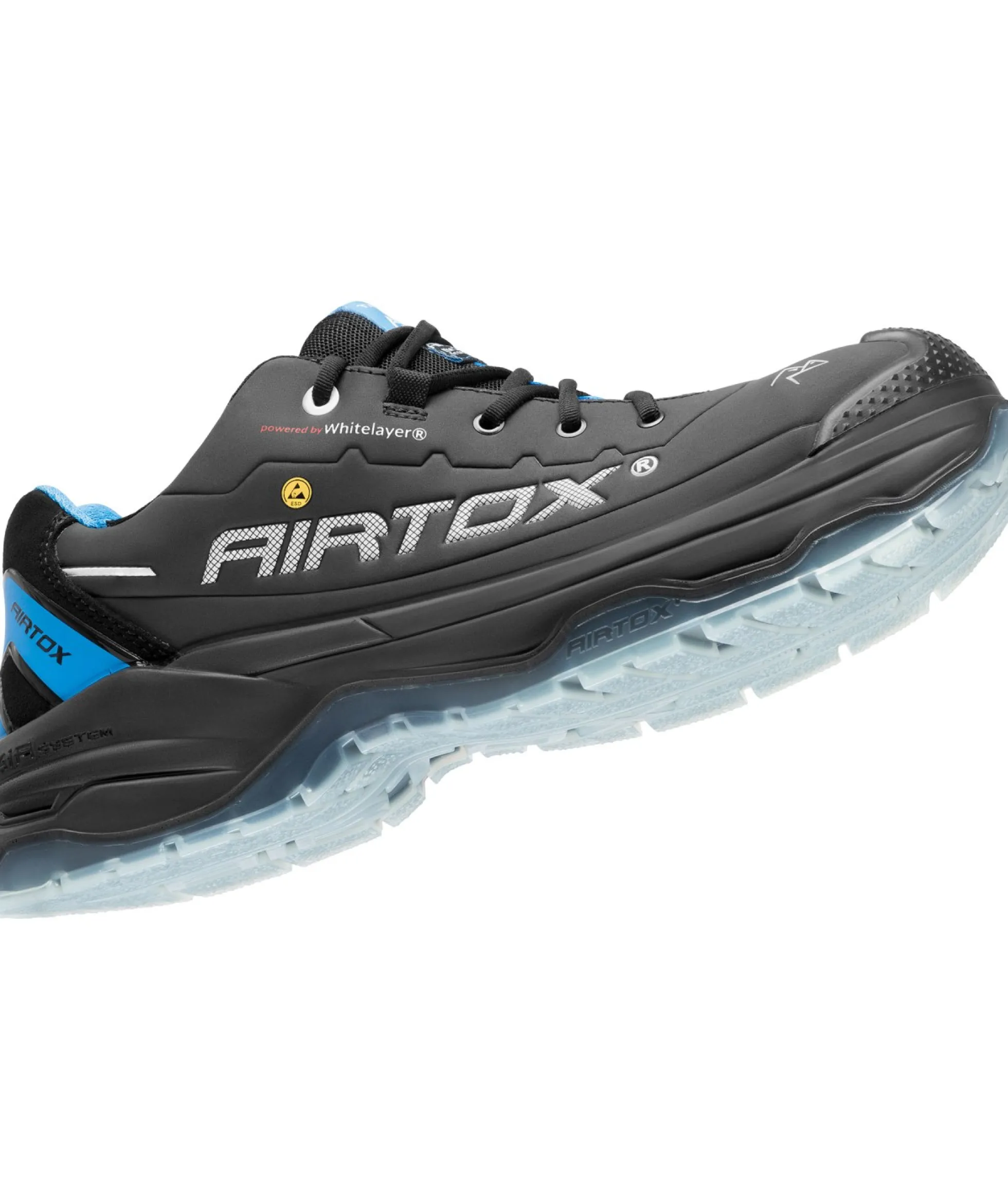 AIRTOX TX1 sikkerhedssko S3S, Sort, 43