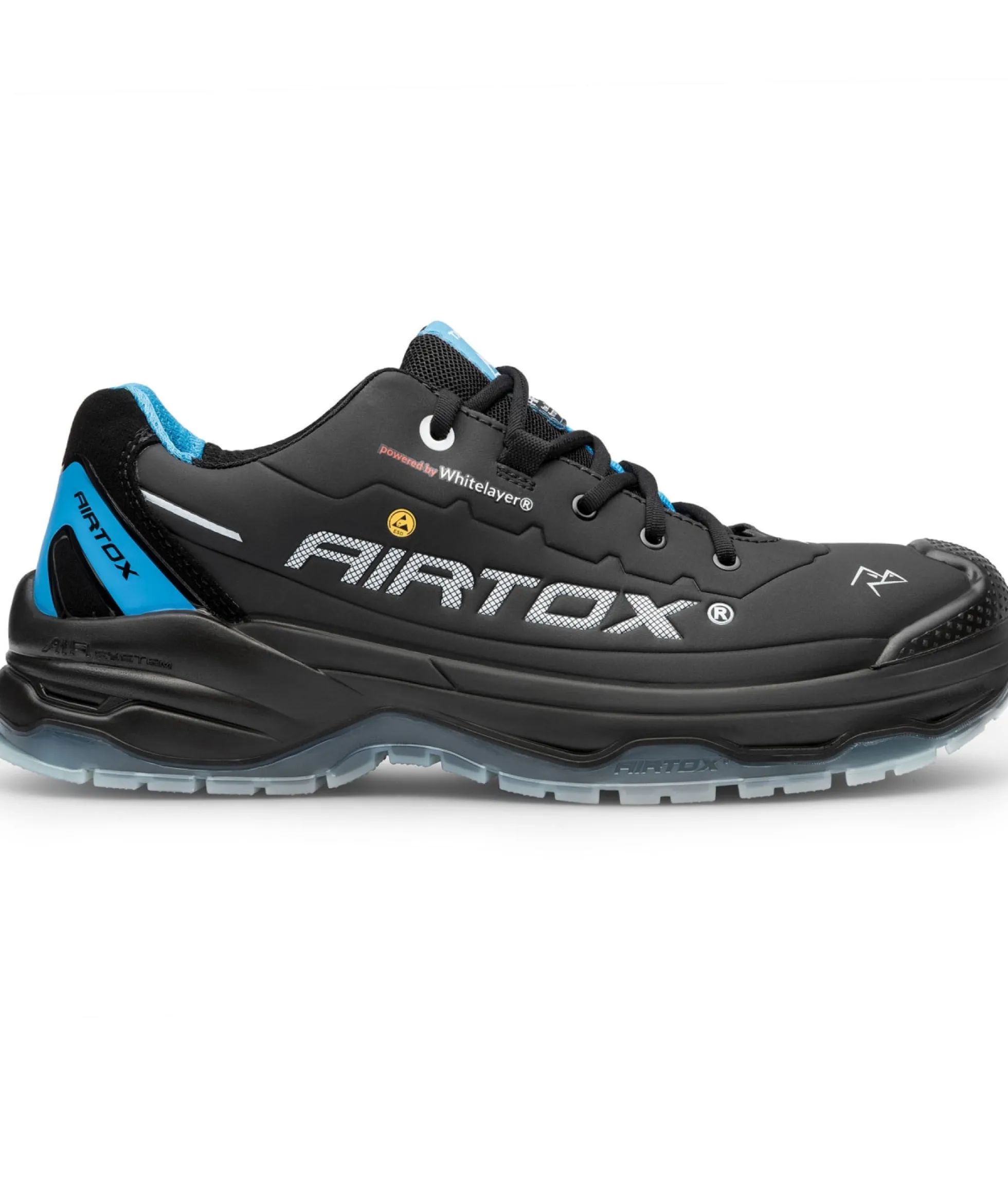 AIRTOX TX1 sikkerhedssko S3S, Sort, 43