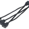 Akasa 4-in-1 RGBLEDconnector multiplier cable