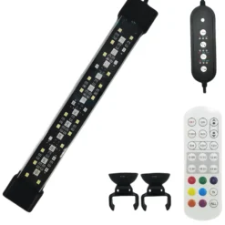 Akvarie armatur, 30 cm, 10W LED, RGB+NW, IP68