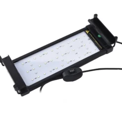 Akvariearmatur, LED, justerbar, hvid/blå - LEDlife