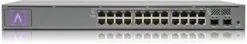 Alta Labs S24-PoE Managed PoE+ Switch, 24x Gigabit, 16x PoE+, 240 W, 2x SFP+