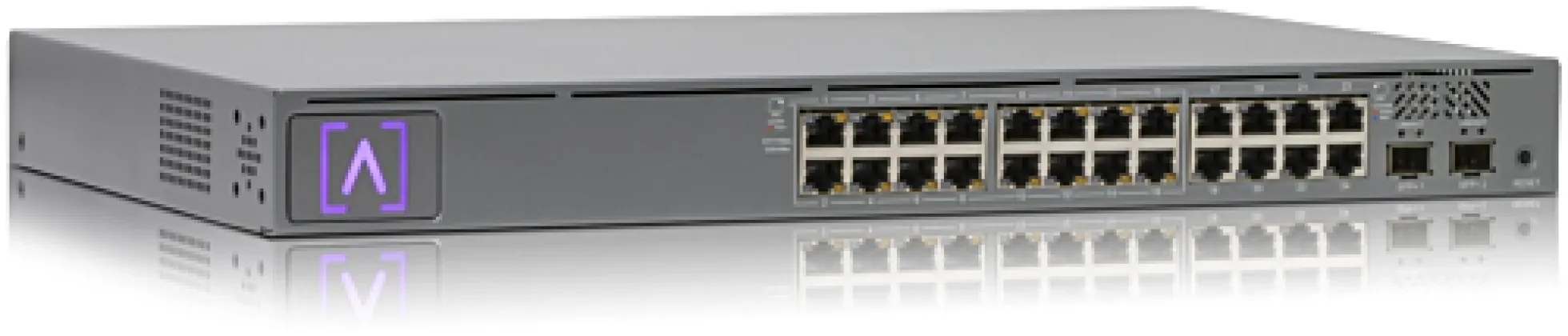 Alta Labs S24-PoE Managed PoE+ Switch, 24x Gigabit, 16x PoE+, 240 W, 2x SFP+